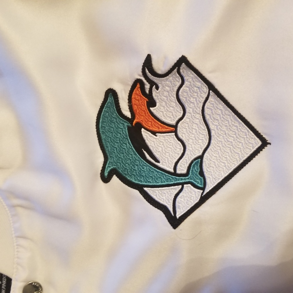 Pink Dolphin Letterman Jacket